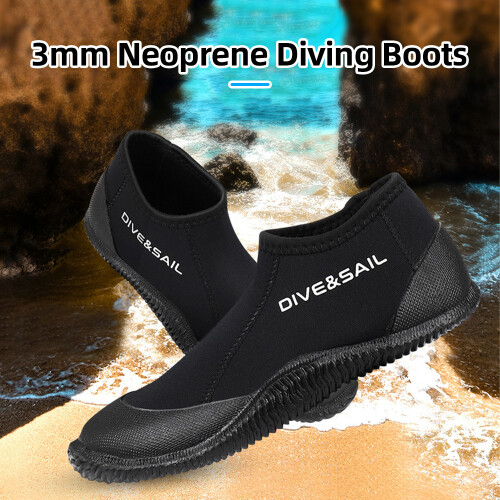 3-mm-Neopren-Booties, 1 Paar, Größen 4–11 2