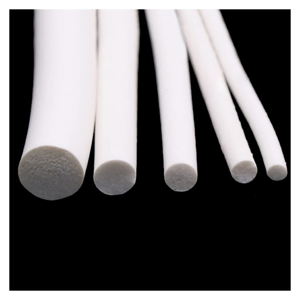 Silicrubber Sponge Strip White Closed-Cell Circular Foam Backer Rod Seal 18 Mm X 1 M 6947110866321