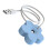 Umidificatore USB a forma di fiore piccolo blu mini 5V 1A 8h 7