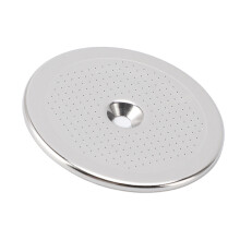 Schermo Puck rotondo riutilizzabile, 4 pezzi, in acciaio inossidabile 304, Ø5,07 cm, 40 g