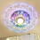 (Multicolor)Moderne kristallen LED besparingshelder plafondlamp armatuur 3W kroonluchter 4
