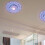 (Multicolor)Moderne kristallen LED besparingshelder plafondlamp armatuur 3W kroonluchter 2