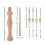 Kit de Punch Needle 1 ensemble 5 mm/3,5/2,5/2/1,6 naturel 2