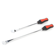 2pcs Carbon Steel Motorcycle Tire Levers 11.81in & 14.57in Ergonomic Handles