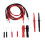 10 Stück Ersatz-Testleitungen-Set Schwarz/Rot 0,4 mm 3