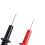 10 Stück Ersatz-Testleitungen-Set Schwarz/Rot 0,4 mm 11