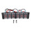 PN-1706 6-Gang vorgekabeltes Panel, DC12V 16A, rote LED 14