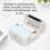 Portable Thermal Printer Bluetooth with 5 Rolls, 57mm, Blue 7