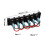 PN-1706 6-Gang vorgekabeltes Panel, DC12V 16A, rote LED 2