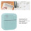 Rechargeable Thermal Label Printer 57mm Cyan 1200mAh Battery 4