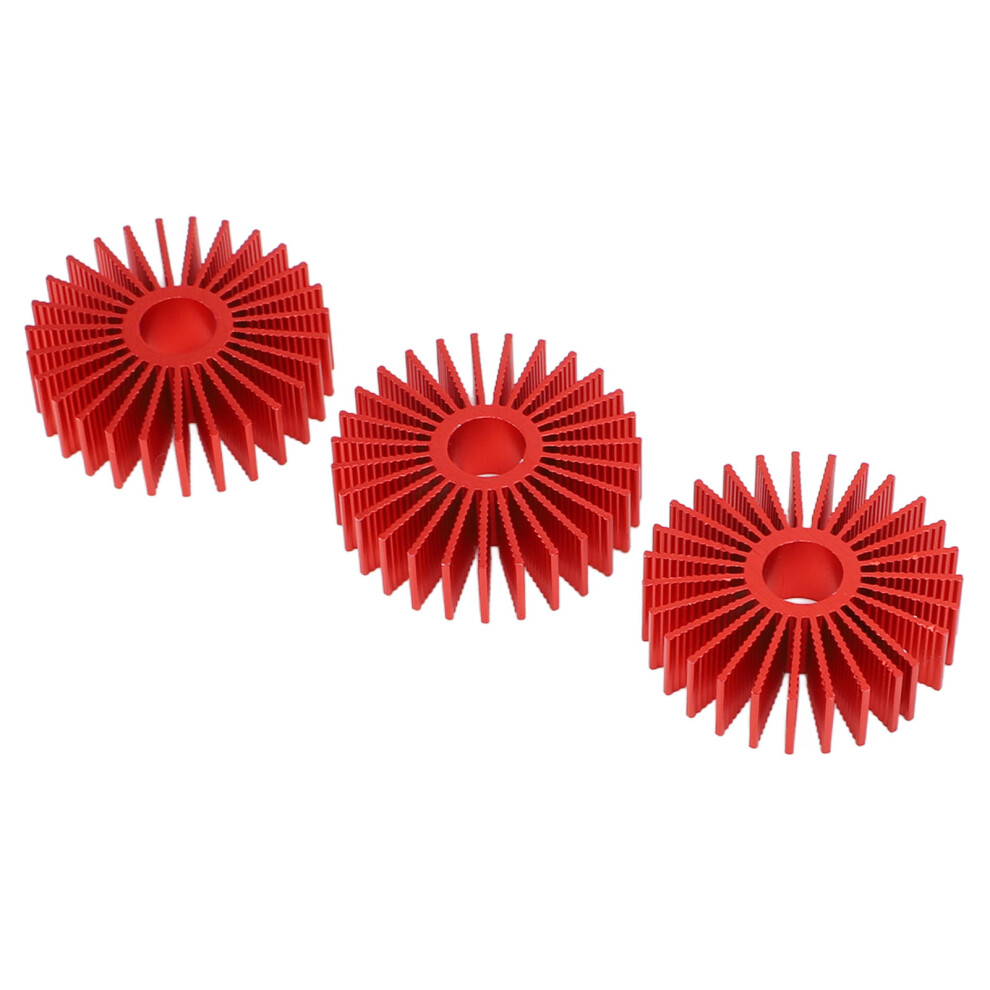 36Mm Aluminum Heatsink For 1.0 2.4 3D Printer Stepper Motors Red 9371335264520