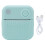 Rechargeable Thermal Label Printer 57mm Cyan 1200mAh Battery 3
