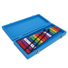 Xylophone à 15 notes, plaque en aluminium colorée, jouet, 3 ans et plus.
