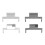2x conector de correa de reloj de metal para GTV2 12-20mm 8