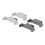2x conector de correa de reloj de metal para GTV2 12-20mm 16