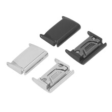 Fenix7 6 5 20-22mm Schnellwechsel-Adapter Schwarz Silber