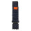 Nylon Hook Loop Sport Watch Strap Adjustable Midnight Blue for Men Women 16