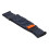 Nylon Hook Loop Sport Watch Strap Adjustable Midnight Blue for Men Women 14
