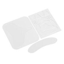18 parches faciales reductores de arrugas de silicona para ojos
