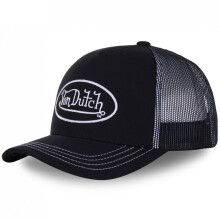 (Style 1) Breathable Dutch Von Baseball Cap Embroidered Mesh Hat Fashion Unisex Street
