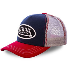 (Style 2) Breathable Dutch Von Baseball Cap Embroidered Mesh Hat Fashion Unisex Street