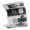 Schermo anti schizzi 80.00g 84x32.5cm Coniglio nero e bianco 14