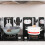 Schermo anti schizzi 80.00g 84x32.5cm Coniglio nero e bianco 8