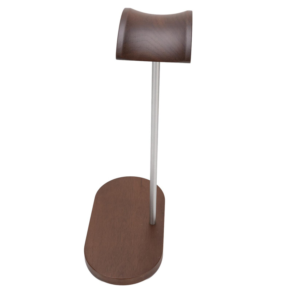 Walnut Headphone Stand With Aluminum Alloy Support And Wooden Base 4951335267247