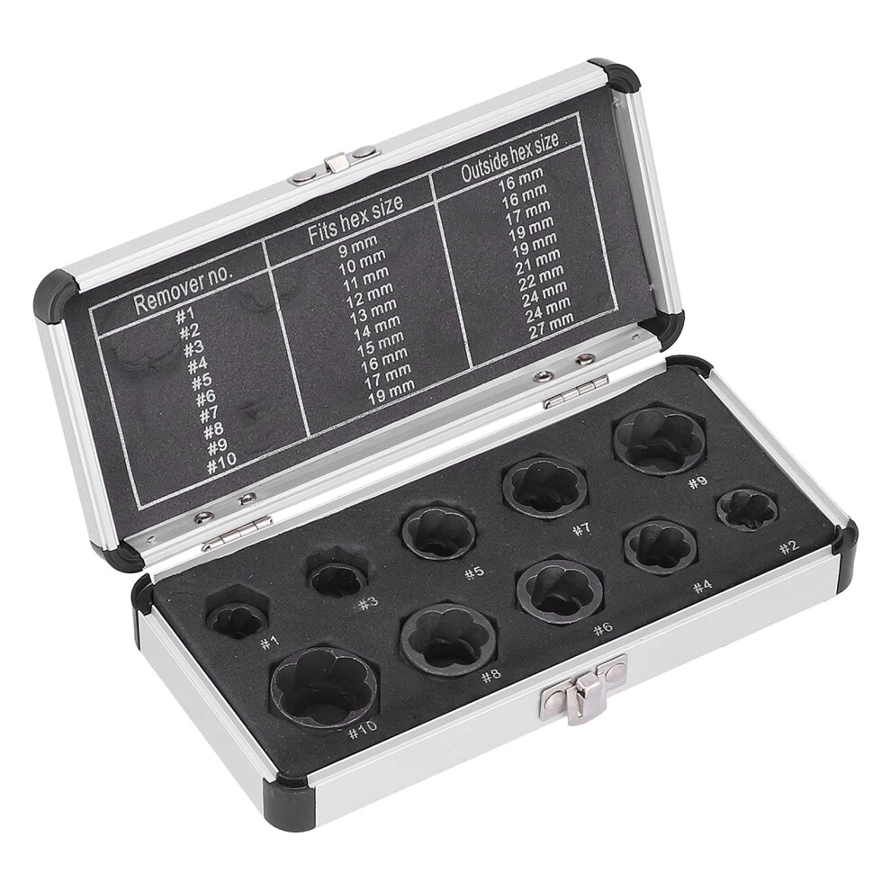 Screwdriver Set With Screw Extractors For Rusted, Damaged, Or Worn Parts, Socket Wrench Tool Set, Low Model 6947110866437