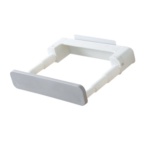 Soporte para tapas de pared de ABS gris, 25205 cm, 200 g.