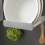 Soporte para tapas de pared de ABS gris, 25205 cm, 200 g. 12