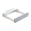 Soporte para tapas de pared de ABS gris, 25205 cm, 200 g. 3