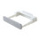 Soporte para tapas de pared de ABS gris, 25205 cm, 200 g. 13