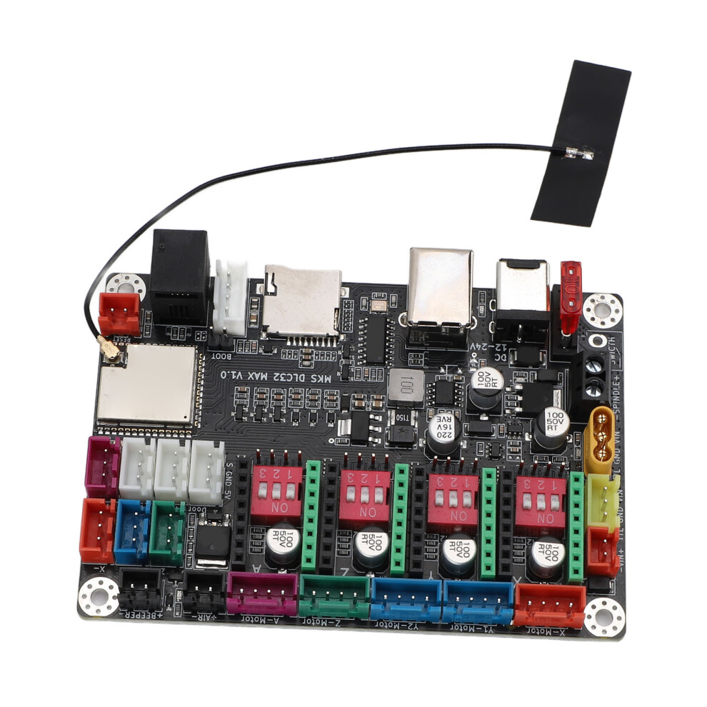 Cnc 4-Axis Controller Board Â 32 Bit, 12-24V, Wifi, Fast Engraving 5051335267632
