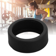 Protector de anillo de silicona S negro talla 6-10 resistente a rayaduras