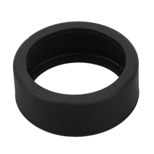 Protector de anillo de silicona S negro talla 6-10 resistente a rayaduras 1