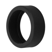 Cubierta de silicona para anillo, M, negro, talla 11-13, elástica