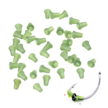 Viti filettate per boilies 20 pezzi + 40 pezzi, 8 g bianco/verde