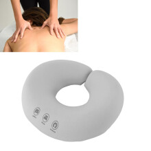 Cuscino massaggiante per il viso grigio Rebound cuscino per viso in posizione prona per comfort del sonno post-operatorio