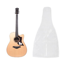 Copertura antipolvere per chitarra in manica PVC - trasparente
