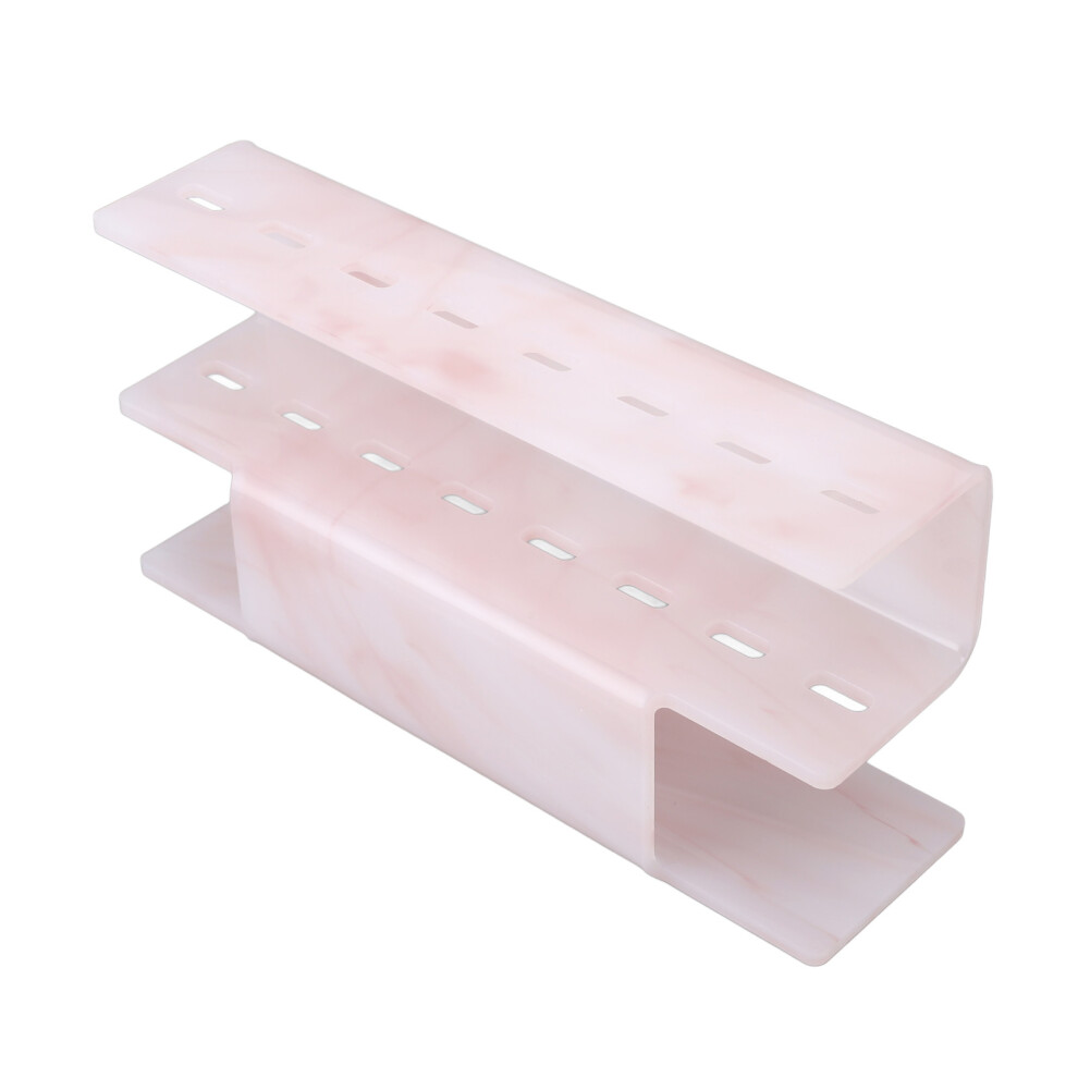 Plastic Eyelash Tweezers Stand 8 Holes Lash Extension Organizer Display