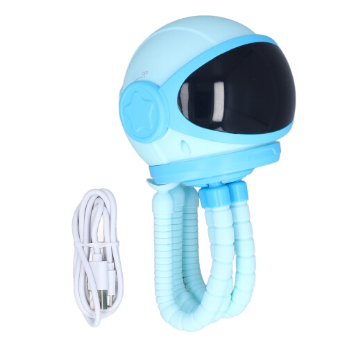 Ventilatore mini clip-on per passeggino 4000 mAh blu 1