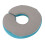 Cuscino per massaggio facciale 28,5 x 27 x 6 cm Blu morbido 11