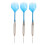 Set de fléchettes à pointe en acier bleu - Barillets à rainures profondes 16