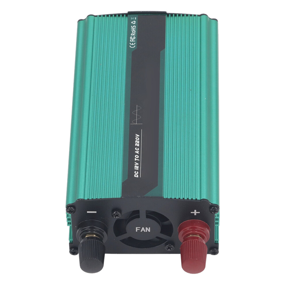 300W Pure Sine Inverter 12V Dc To 220V Ac, 19.8X9.5x5.5cm 9411335272689