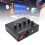 48V Microphone Preamp Booster with Gain Control, Aluminum Black 3
