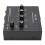 48V Microphone Preamp Booster with Gain Control, Aluminum Black 16