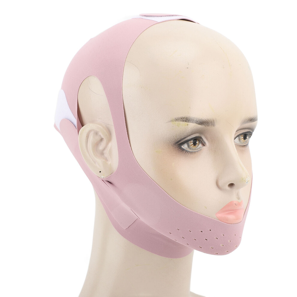 Post Surgery Chin Strap Bandage with Graphene for Jowl Tightening and Facial Lifting