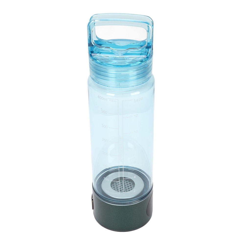 Hydrogen Water Bottle 400ml Leak-Proof Portable Green Blue-image-OPC-PJDPHWW-NEW