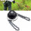 (Black)Universal Strimmer Bump Feed Line Spool Cutter Petrol Trimmer Replacement Head 9